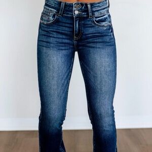 KanCan Dark Blue Boot Cut Jeans